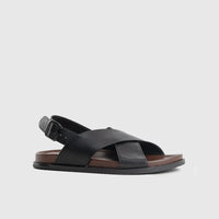 Comfort Sandals Black 23261 Sandals | familyshoecentre