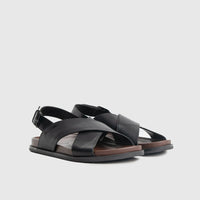 Comfort Sandals Black 23261 Sandals | familyshoecentre