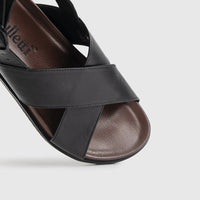 Comfort Sandals Black 23261 Sandals | familyshoecentre