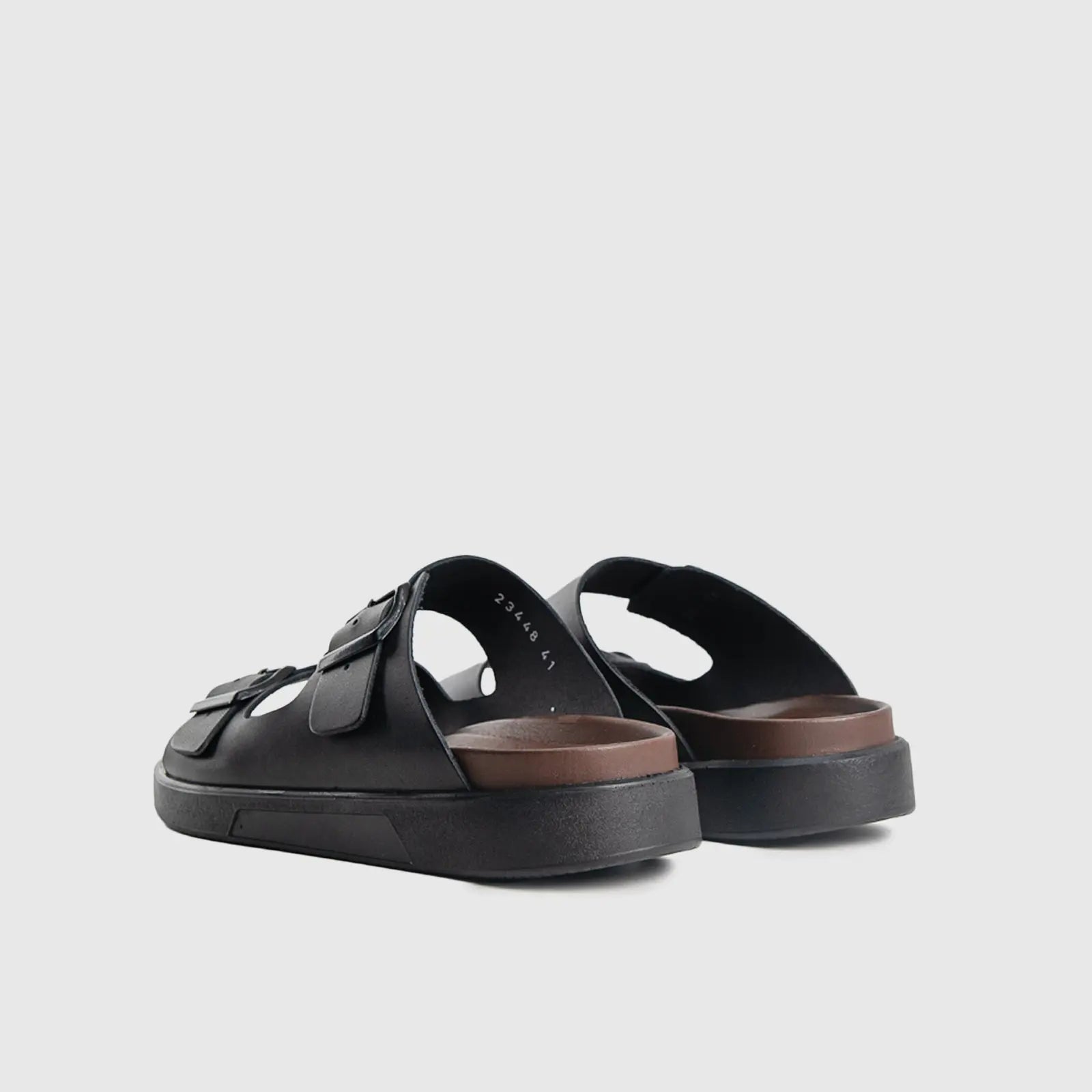 Comfort Sandals Black 23448 Sandals | familyshoecentre