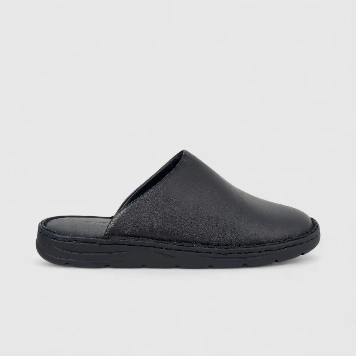 Coppo Milano Men's Leather Comfort Clog 1925 Black CM1