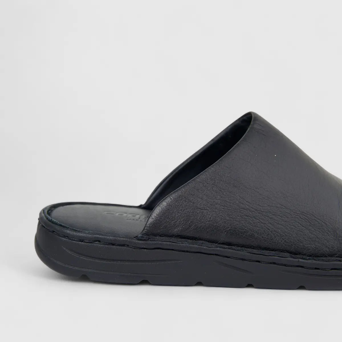 Coppo Milano Men's Leather Comfort Clog 1925 Black CM1