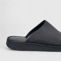 Coppo Milano Men's Leather Comfort Clog 1925 Black CM1