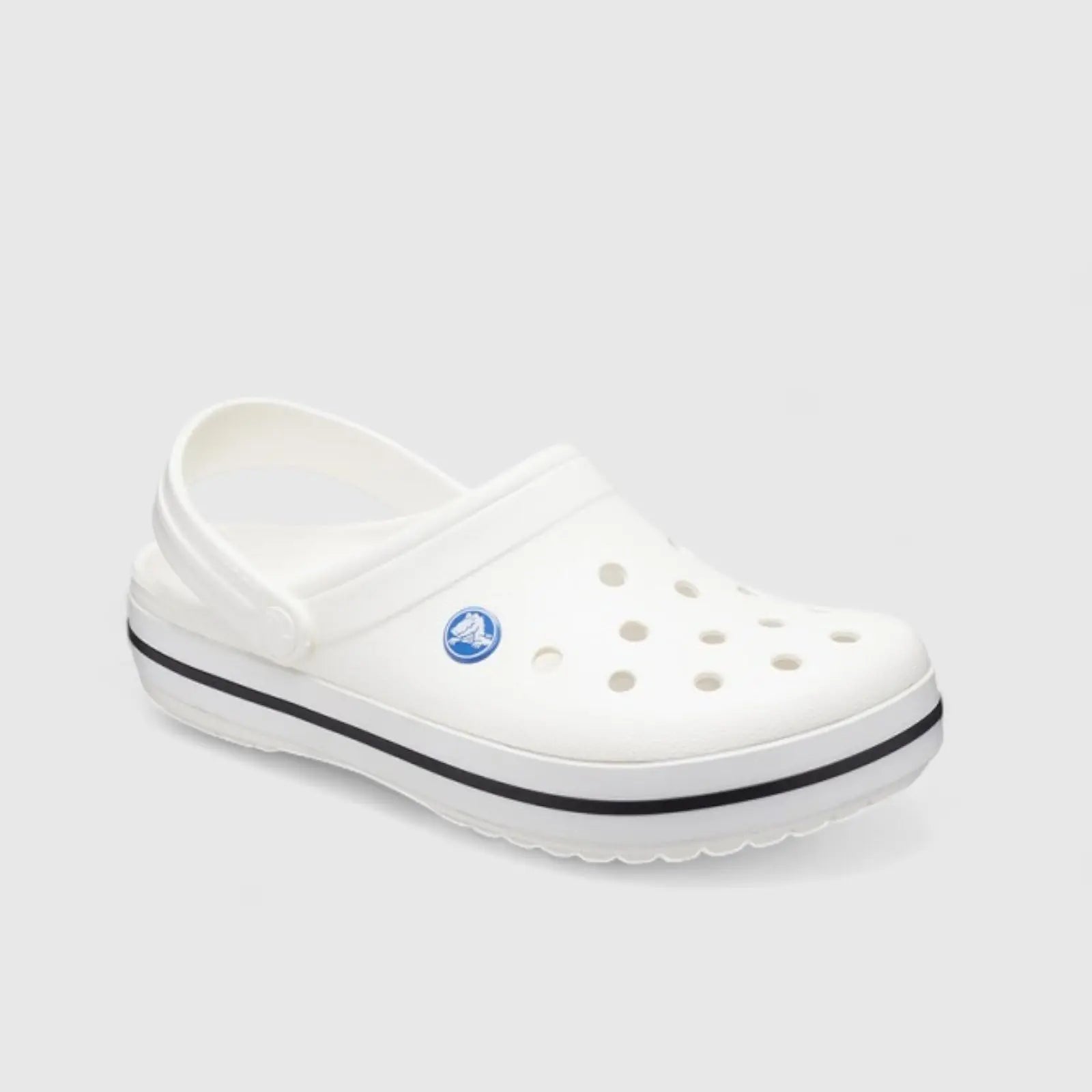 Crocband White 11016-100 Slides | familyshoecentre