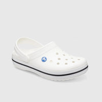 Crocband White 11016-100 Slides | familyshoecentre