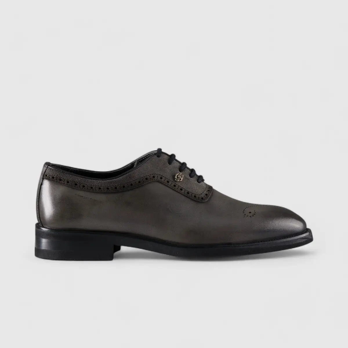 Crockett and Jones Amadeo Grey Oxfords | familyshoecentre
