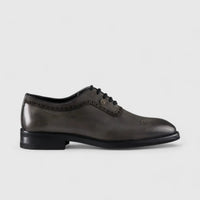 Crockett and Jones Amadeo Grey Oxfords | familyshoecentre