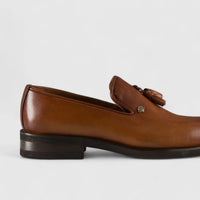 Crockett and Jones Giuseppe Tan Loafers | familyshoecentre