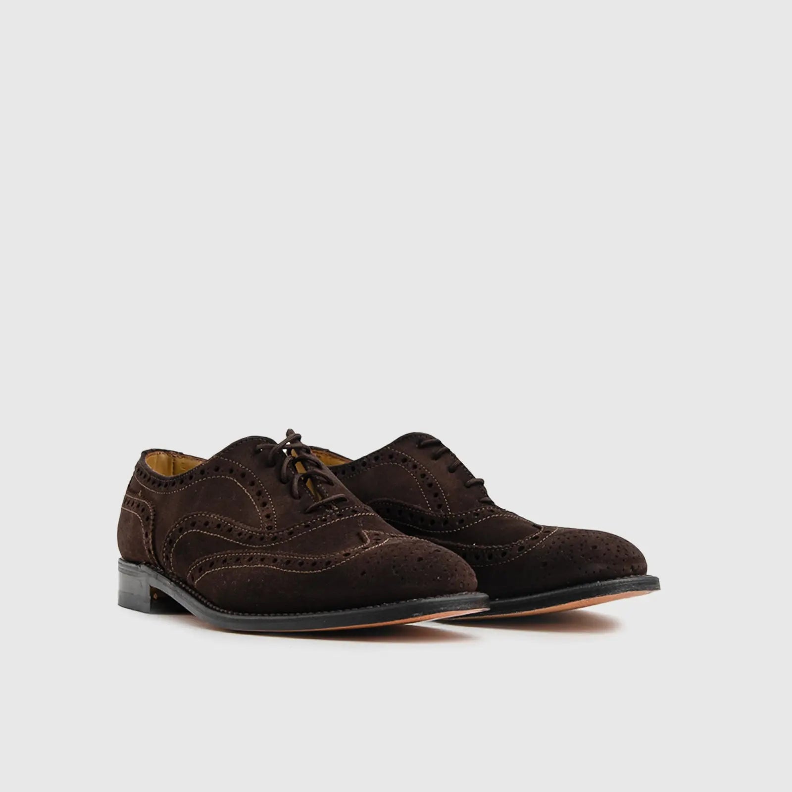 CROCKETT AND JONES 12341 BROWN SUEDE Gents | familyshoecentre