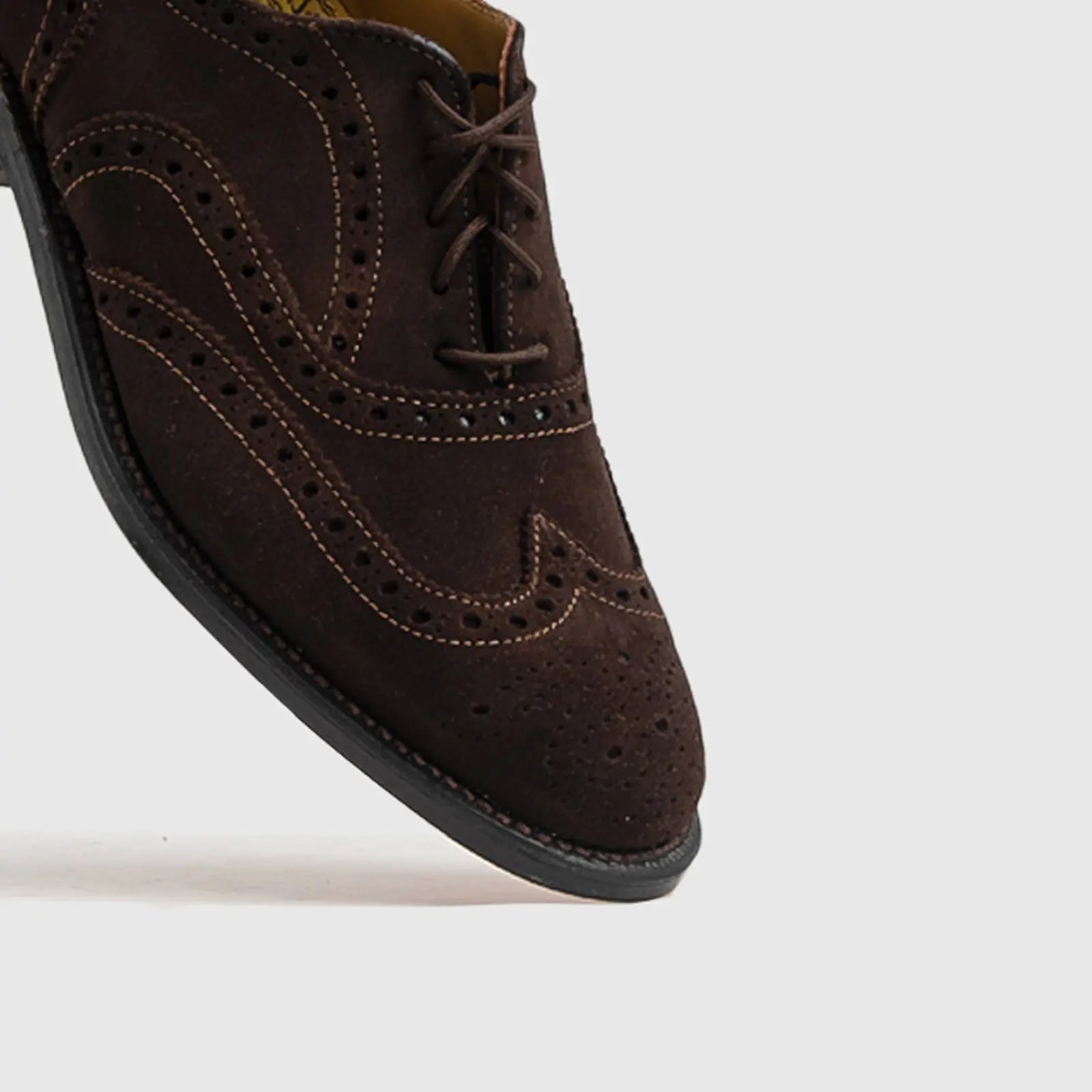 CROCKETT AND JONES 12341 BROWN SUEDE Gents | familyshoecentre