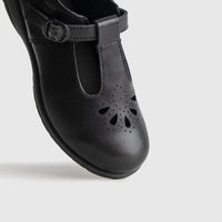 Crown Girls Youths T-Strap School Shoe school shoes | familyshoecentre
