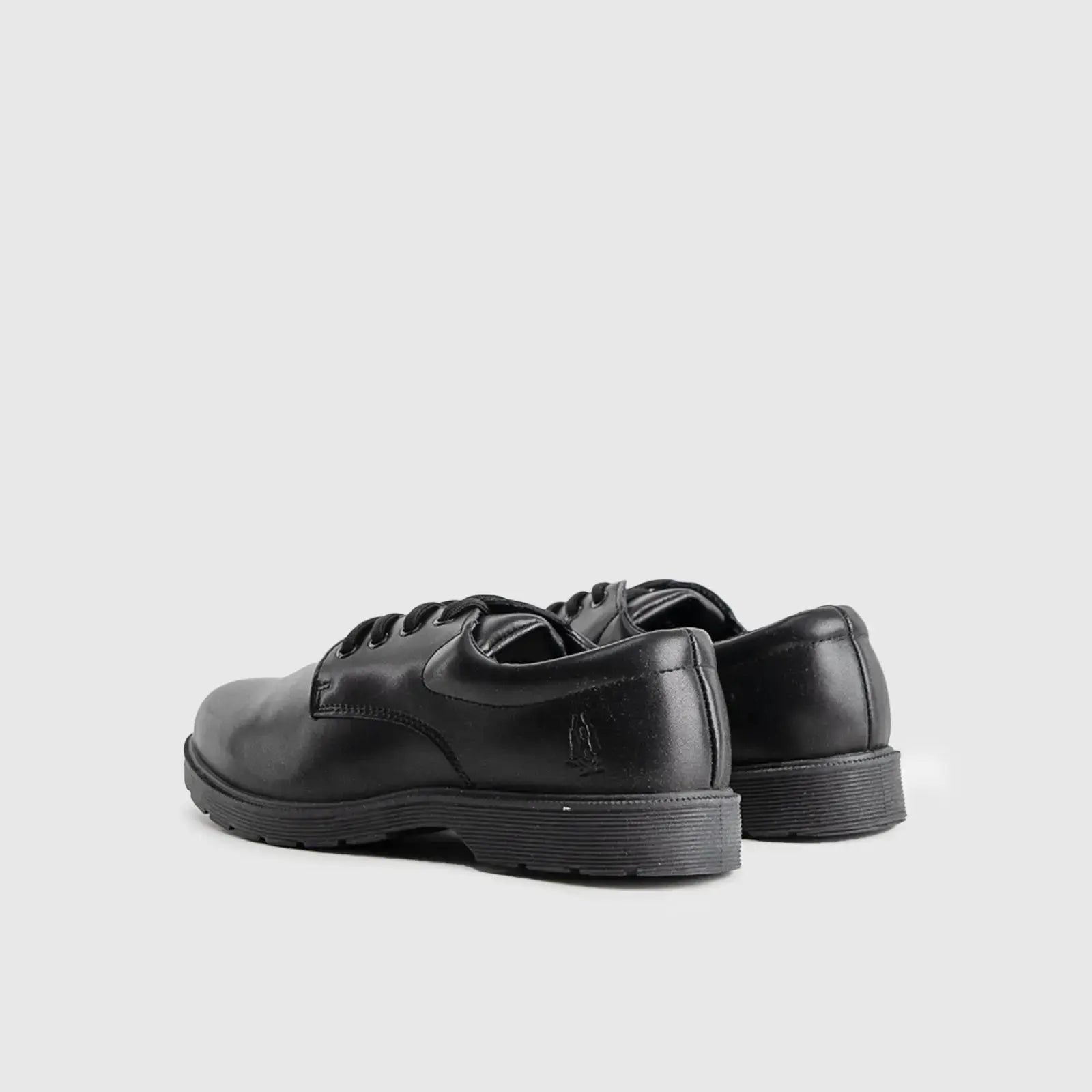 Curtis Kids Lace Up School Shoe Black school shoes | familyshoecentre