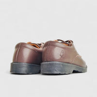 Curtis Kids (UK9 TO UK1) Lace Up School Shoe HPK00022 Brown HK3