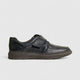 Anatomic Leather Comfort Velcro Slip On Black 727270 AN129