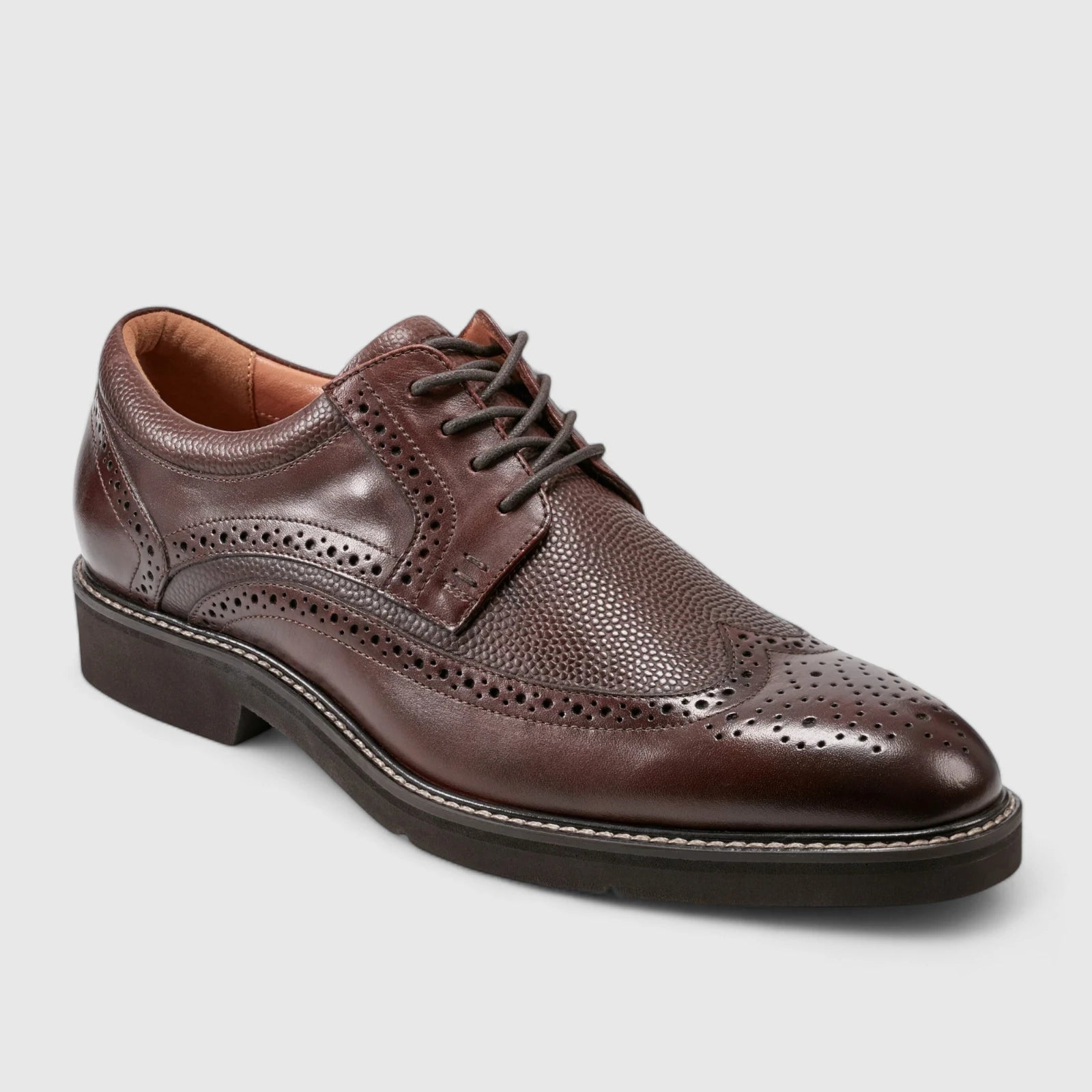 Rockport Fallo Lace Up Comfort Shoe Brown Oxfords | familyshoecentre
