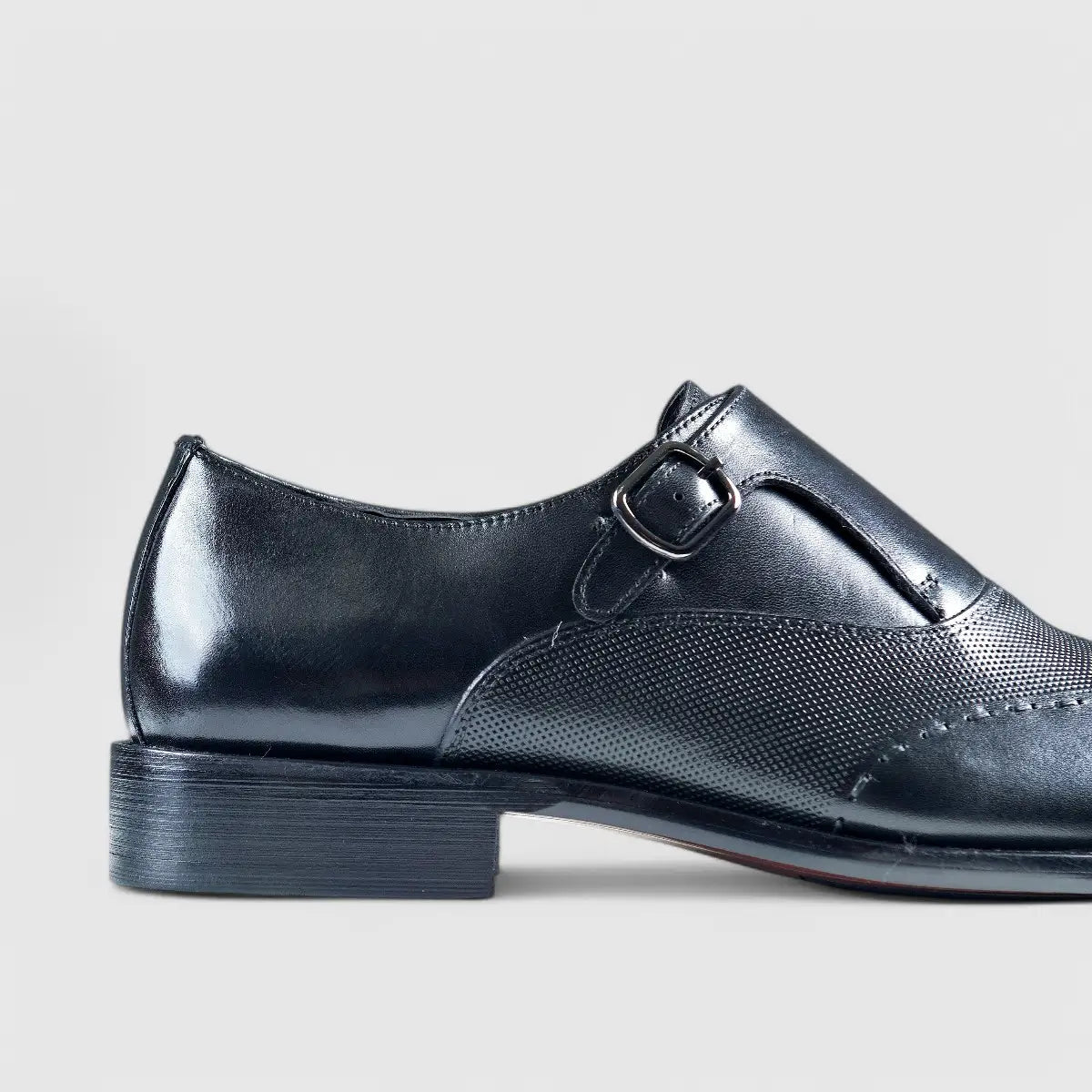 Fabino Dress Single Monk Strap Black M3220085