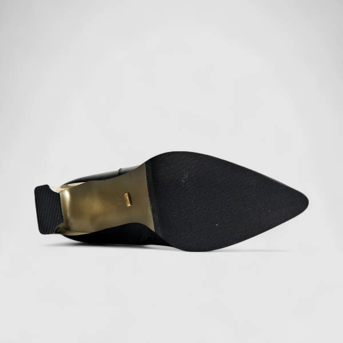 Bulbul Heel Long Boot Black CAR5036