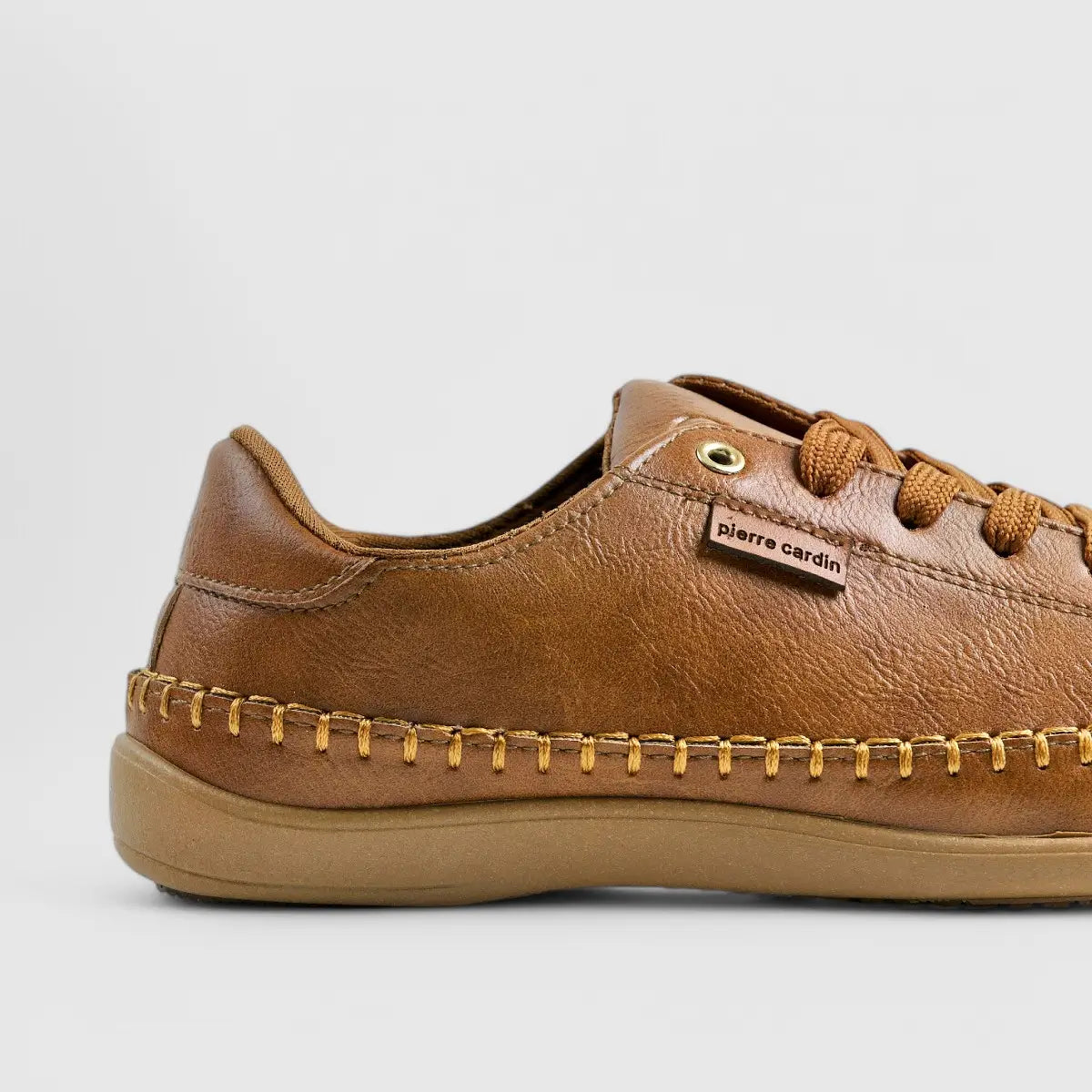 PC Casual Sneaker Tan 10655 Sneakers | familyshoecentre