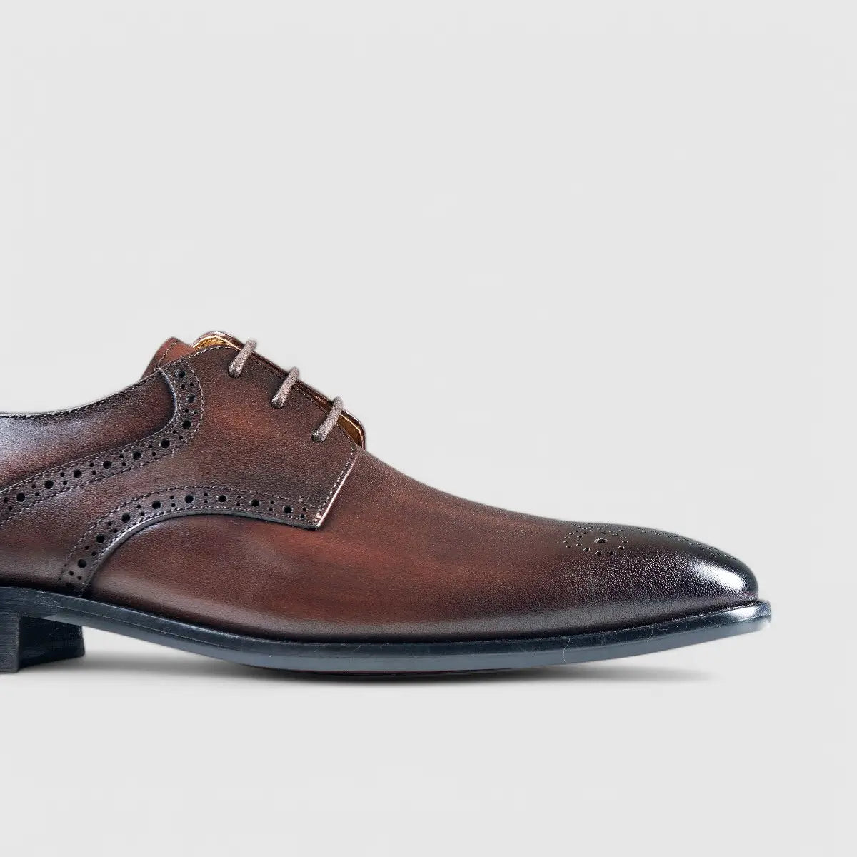Fabino Dress Lace Up Brown M3220050 Oxfords | familyshoecentre