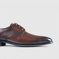 Fabino Dress Lace Up Brown M3220050 Oxfords | familyshoecentre