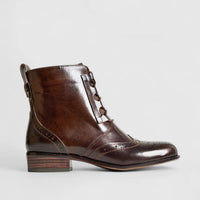Bulbul Leather Ankle Boot Brown HA2503 Boots | familyshoecentre