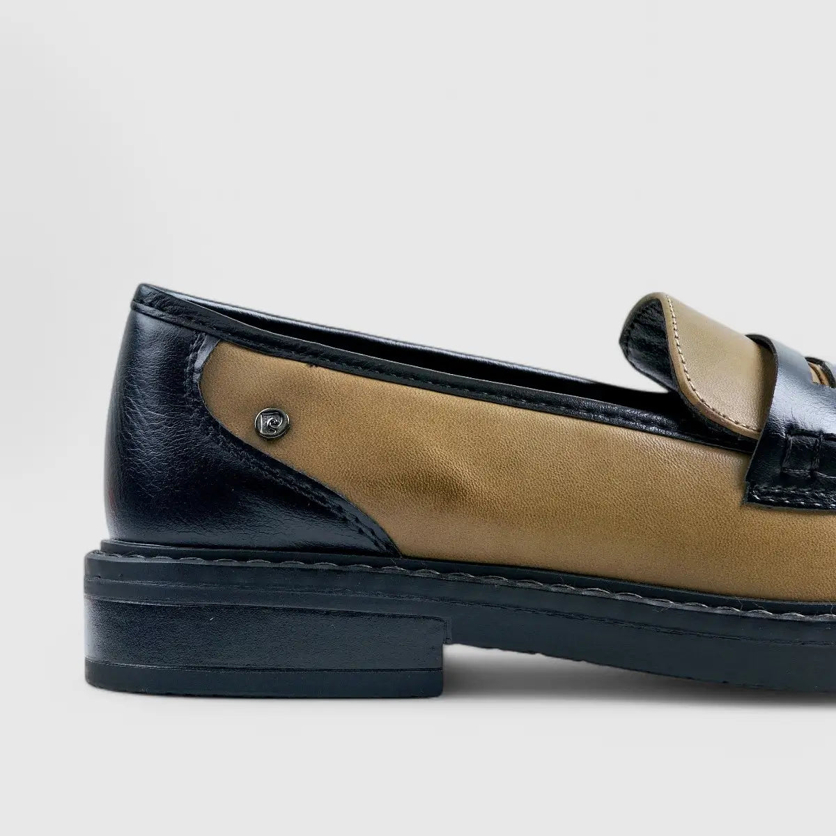 PC Ladies Loafer Olive/Black 10723 Loafers | familyshoecentre