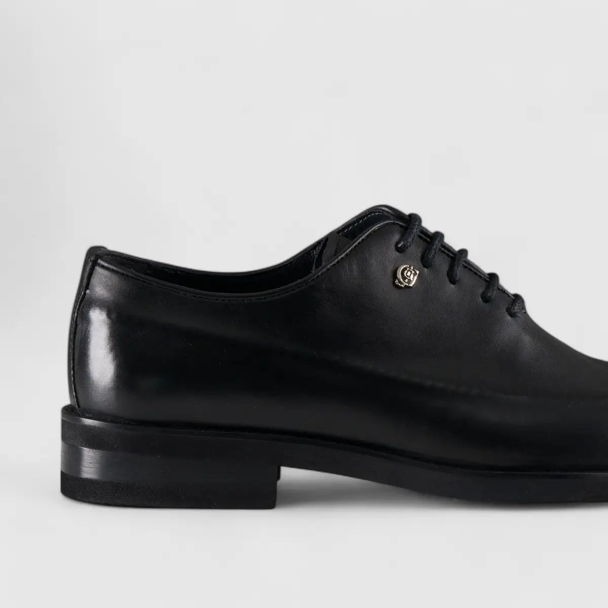 Crockett and Jones Frederico Black Oxfords | familyshoecentre