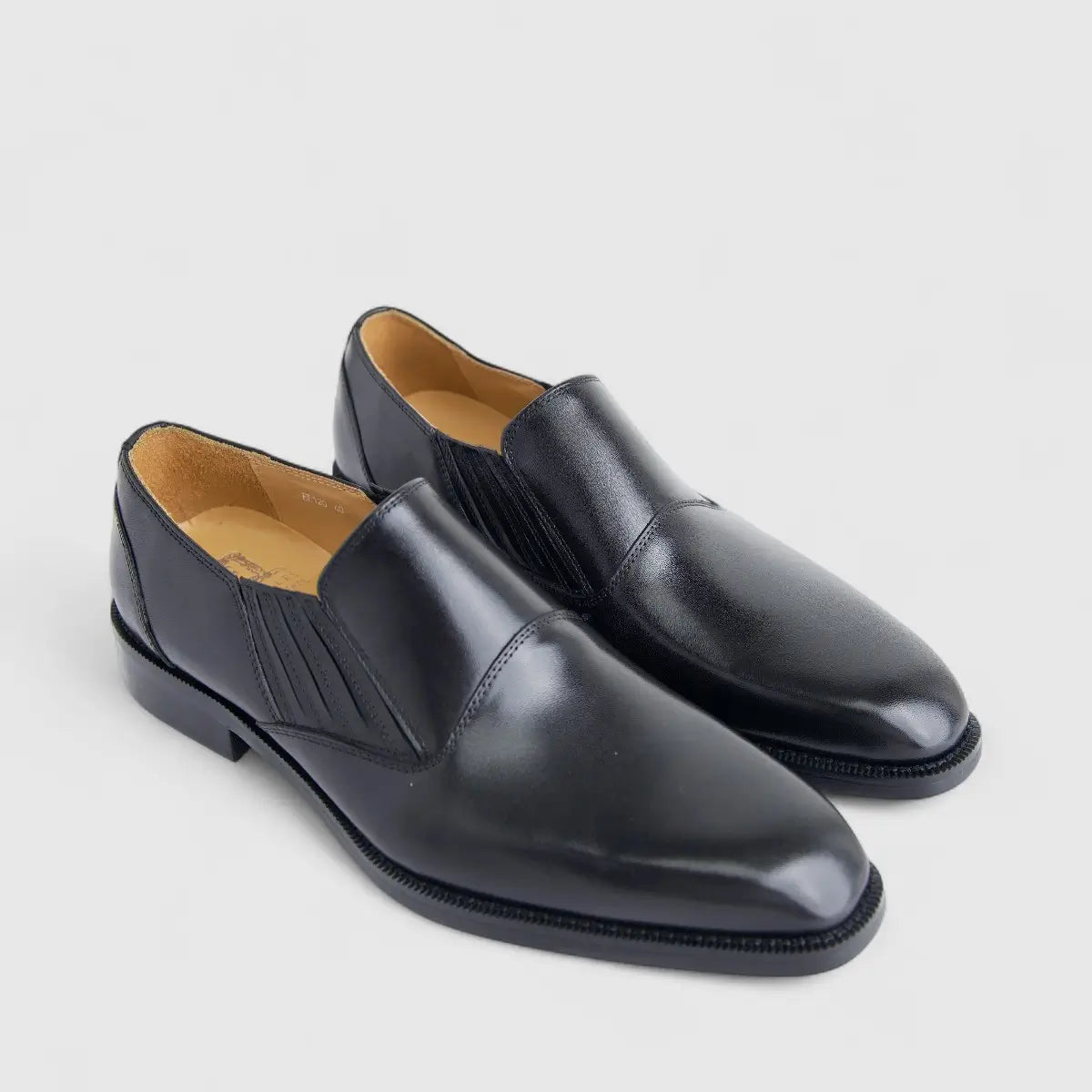 Formales Men's Leather Slip On AE5282-5322 Black EL120