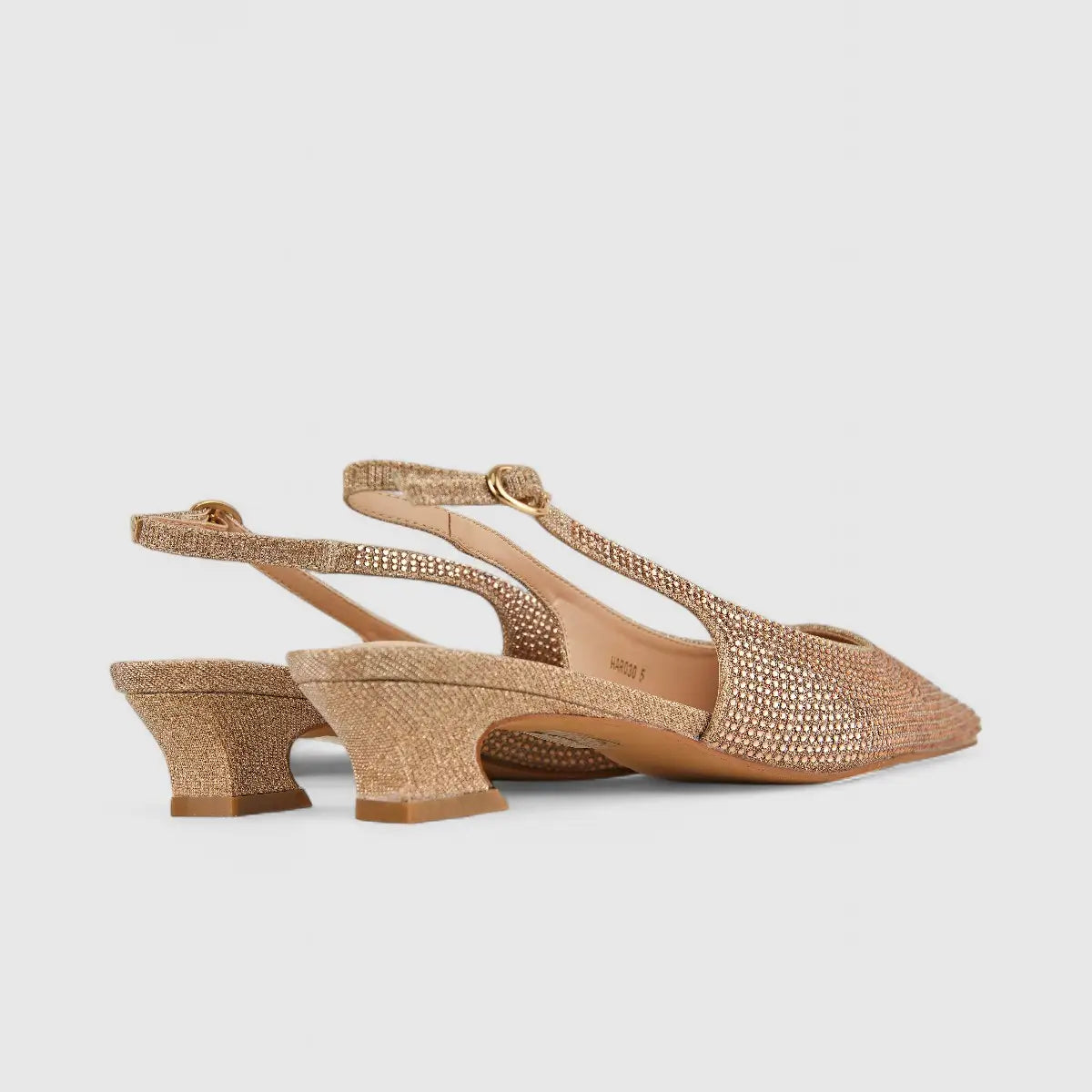 Bulbul Ladies Evening Sling Back HAR030 Champagne