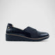 PC Comfort Wedge Black 10740 Wedges | familyshoecentre