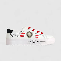 PC Ladies Casual Sneaker PCL10778 White Multi PC281