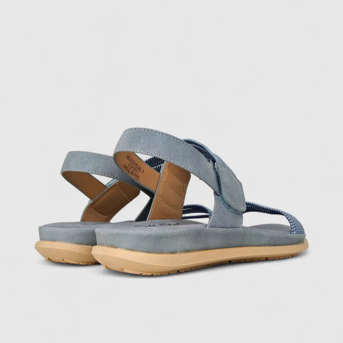 Hush Puppies Soft Style Ladies Comfort Sandal Irene SSL02197 Dusty Blue SS287