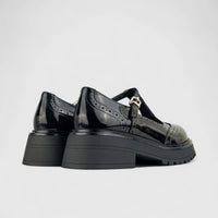 Bulbul Ladies Chunky Sole Shoe CAR-018 Black