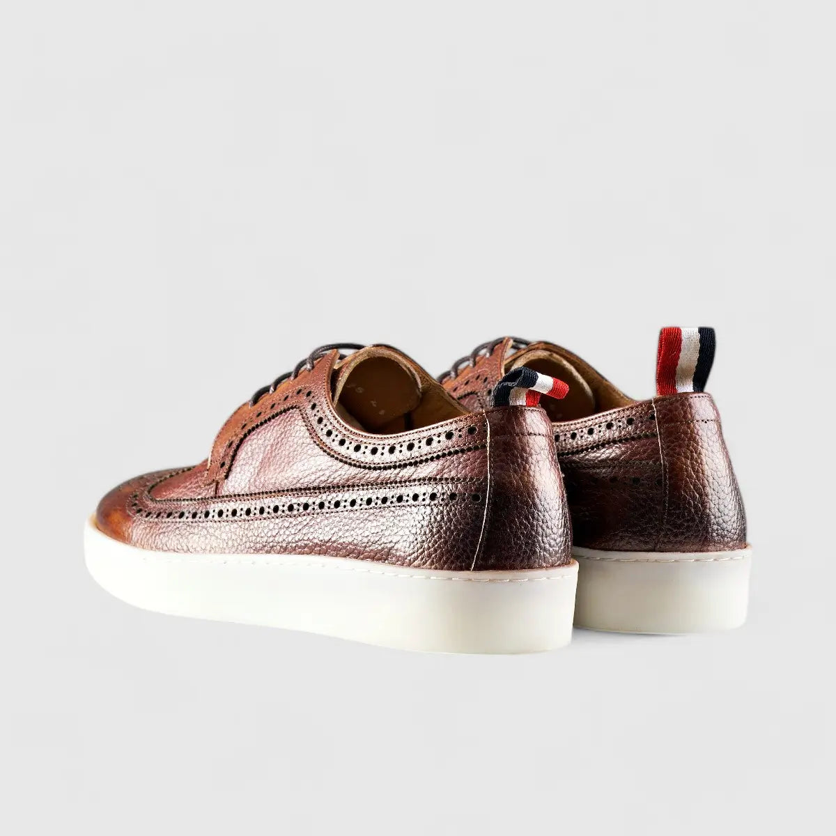 Formales Lace Up Leather Sneaker Tan 4346 FC35 Oxfords | familyshoecentre