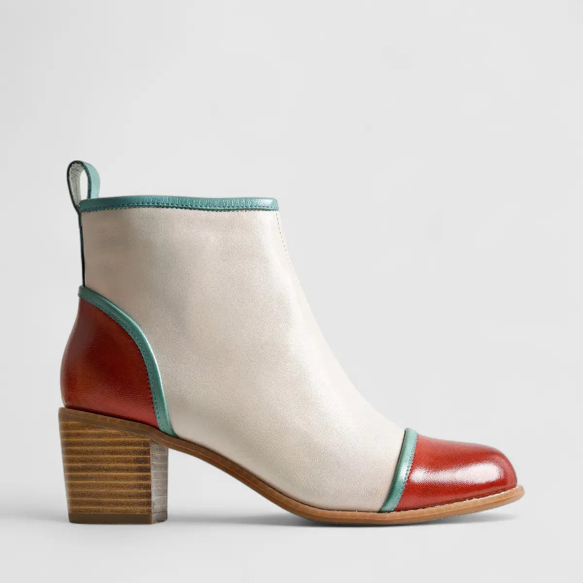 Bulbul Leather Ankle Boot Multi HA2501 Boots | familyshoecentre