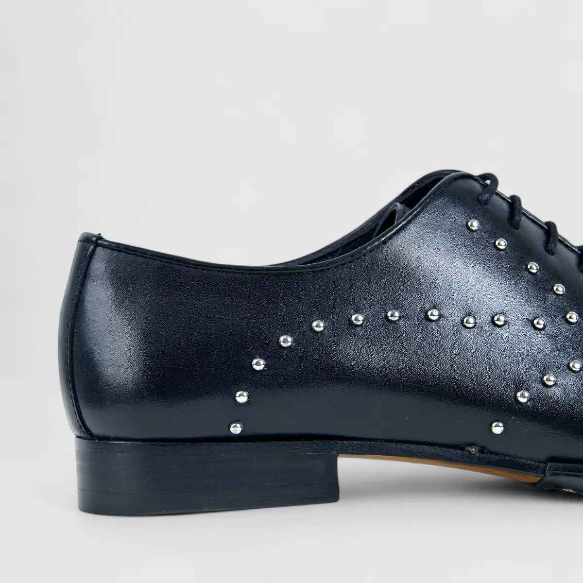 Bulletti Dress Oxfords Studs Black 123-88 BC12 Oxfords | familyshoecentre