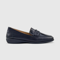Dimato Leather Comfort Wedge Black 056.2224 Wedges | familyshoecentre