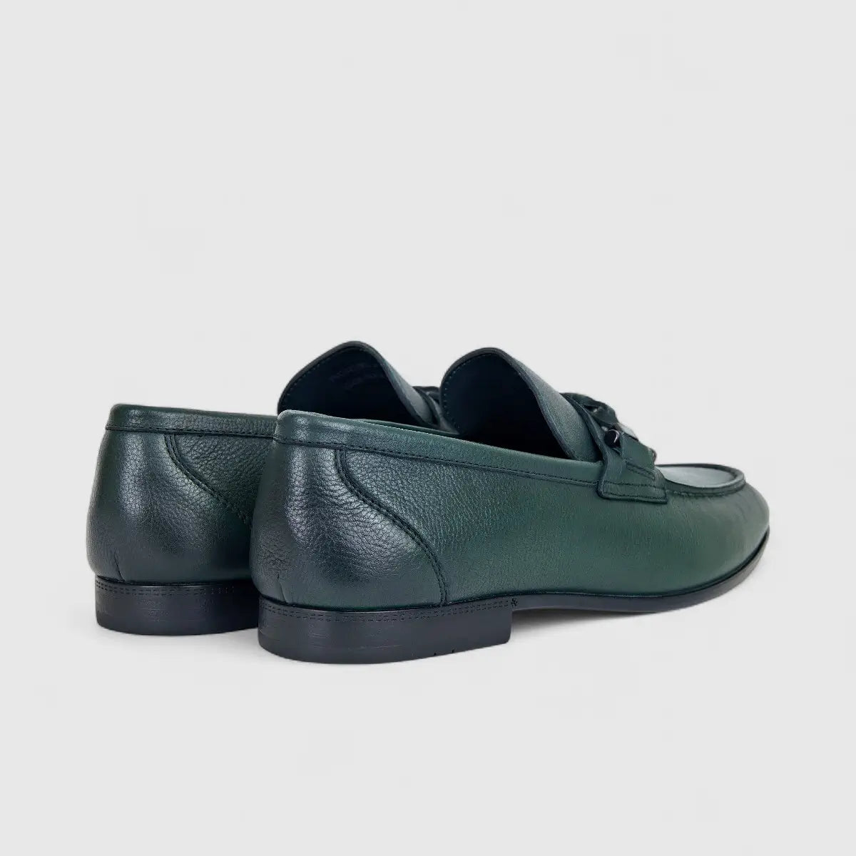 Formales Men's Leather Loafer FM2025-803 Green FK9