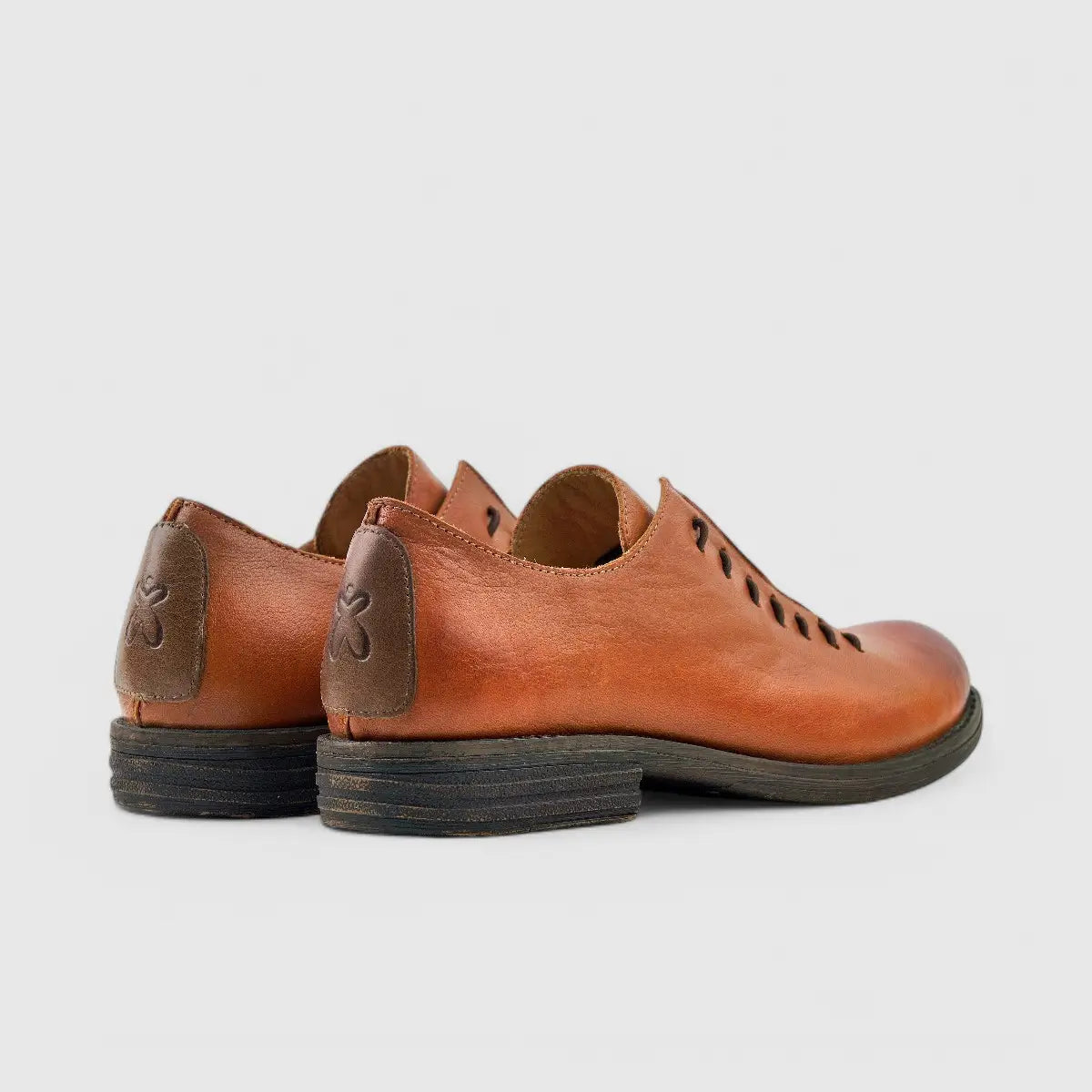 Modelle Leather Lace Up Shoe Tan 29680 Oxfords | familyshoecentre