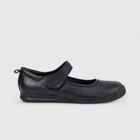 Dimato Ladies Leather Comfort Mary Jane Pump 093.1606 Black DS237