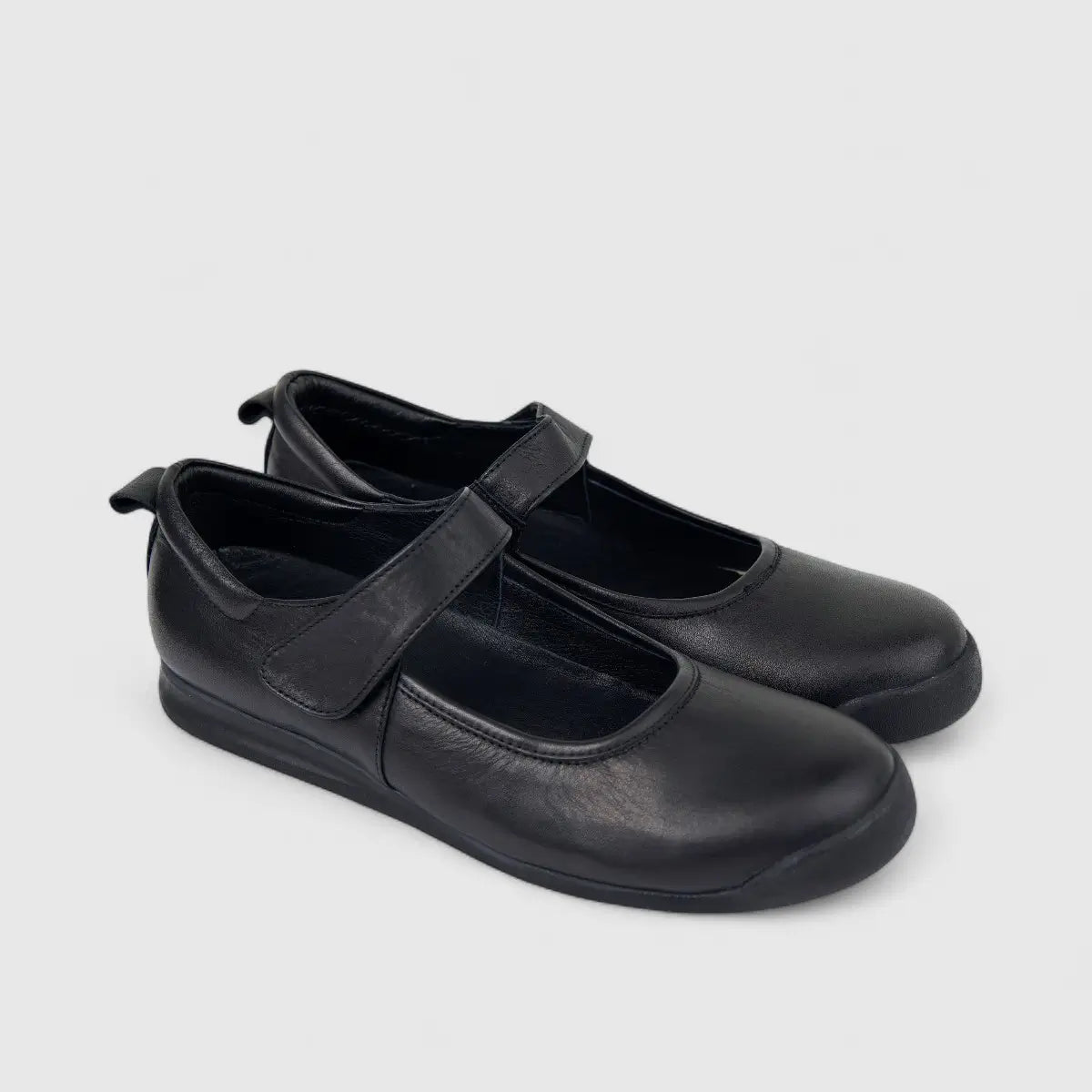 Dimato Ladies Leather Comfort Mary Jane Pump 093.1606 Black DS237