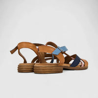 Dimato Ladies Leather Comfort Sandal 002.7029-1 Multi DS234