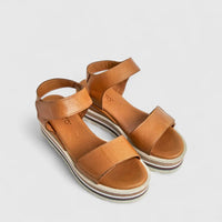 Dimato Ladies Leather Comfort Sandal 002.8451 Tan DS228
