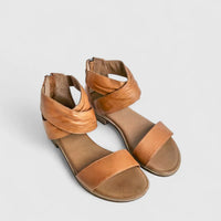 Dimato Ladies Leather Comfort Sandal 002.8548 Tan DS231