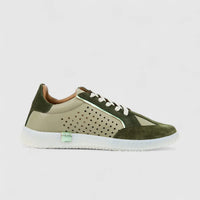 Dimato Ladies Leather Comfort Sneaker 130.2007 White/Green  DS241