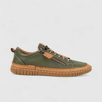 Dimato Ladies Leather Comfort Sneaker 132.305 Green DS243