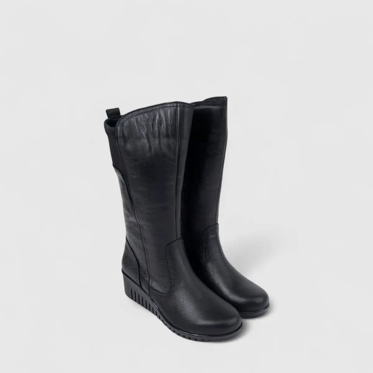 Dimato Ladies Leather Comfort Long Boot 015.2008 Black DM82