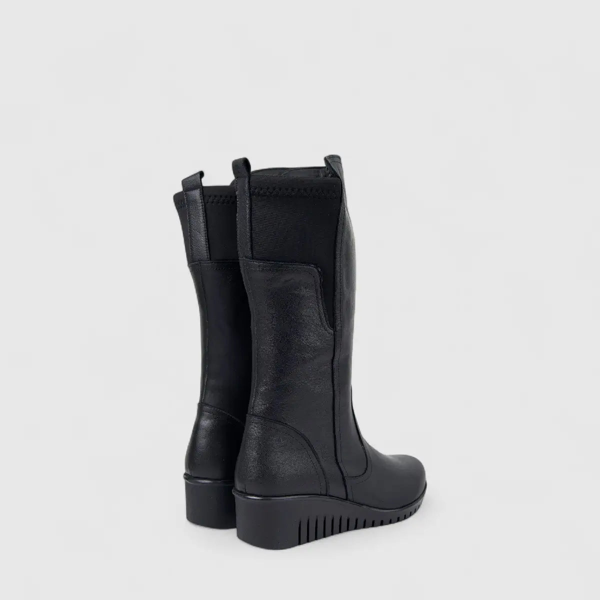 Dimato Ladies Leather Comfort Long Boot 015.2008 Black DM82