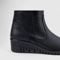 Dimato Ladies Leather Comfort Long Boot 015.2008 Black DM82