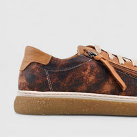 Dimato Leather Casual Sneaker Tan 003.1800 Sneakers | familyshoecentre